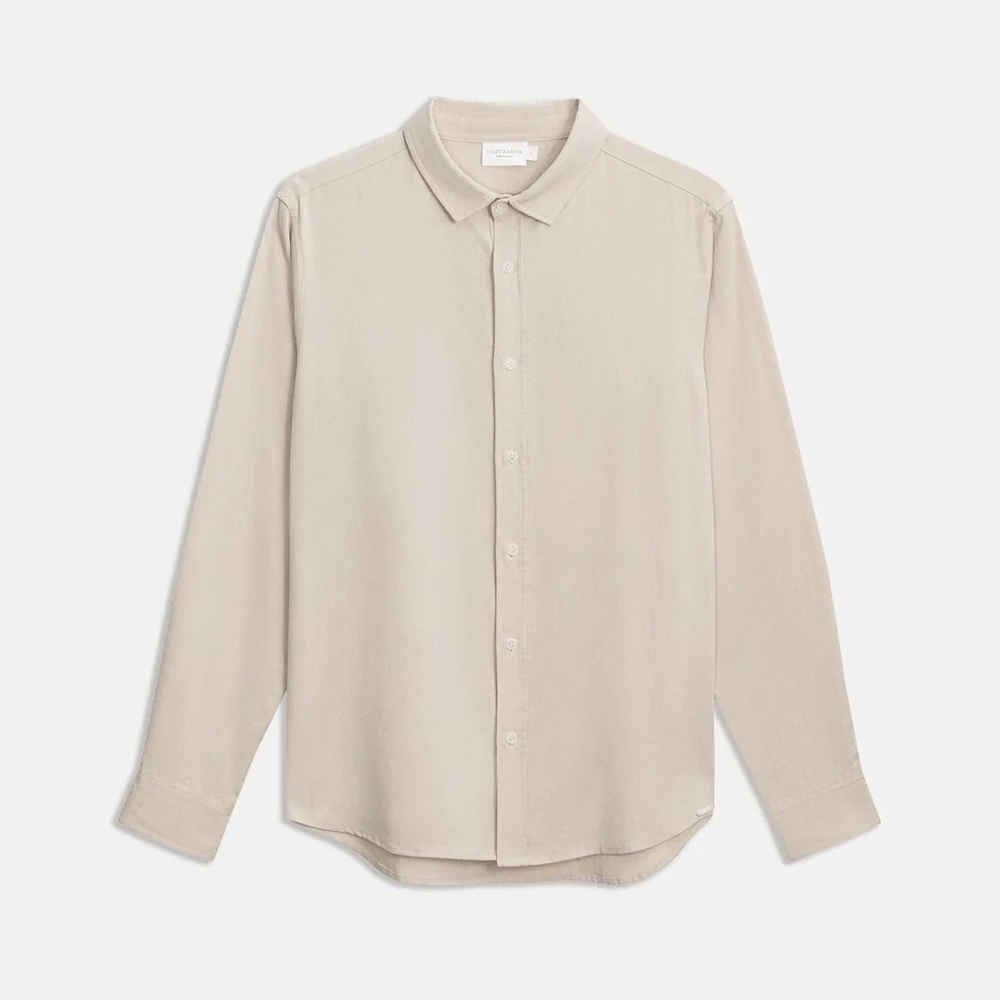 Cozy Earth Linen Button Up
